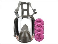 respiratory-protection full face mask 3M filter