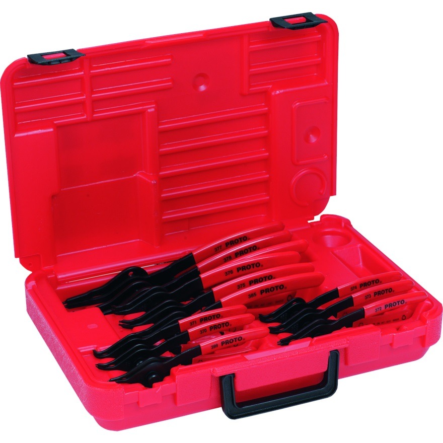 PROTO 12 Piece Convertible Retaining Ring Pliers Set - J360B