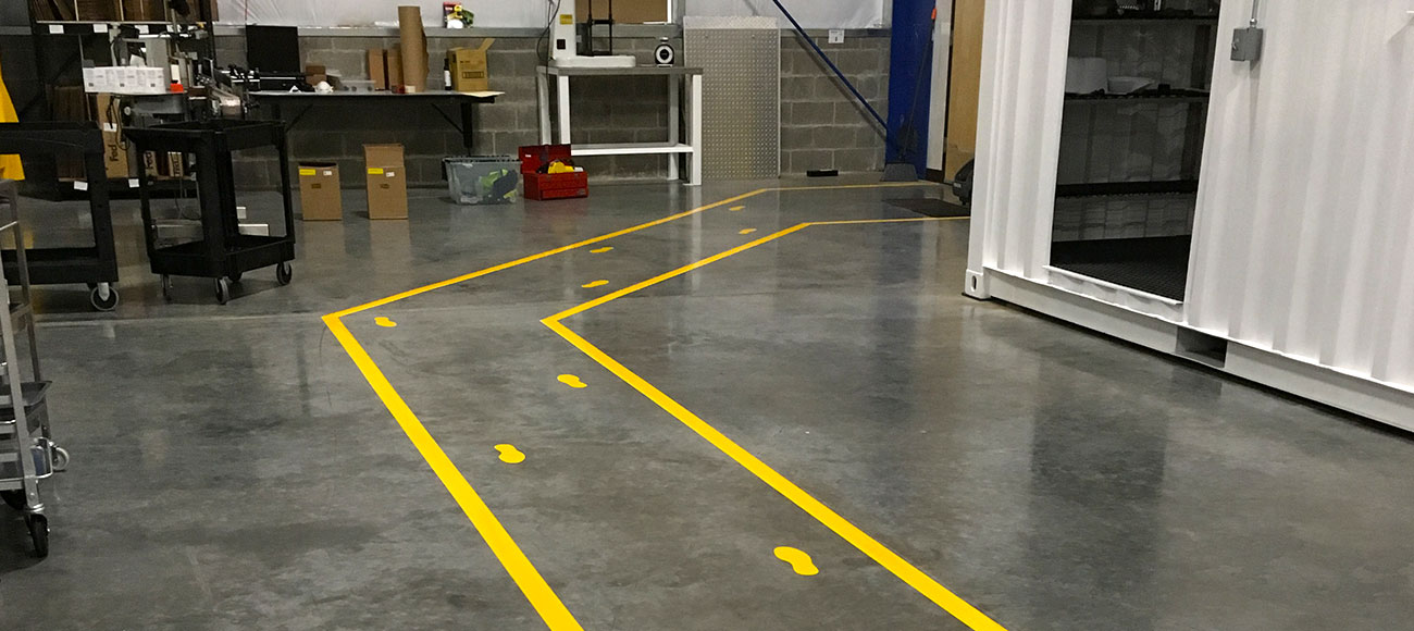 Implementing Floor Marking for Enhanced Facility Safety